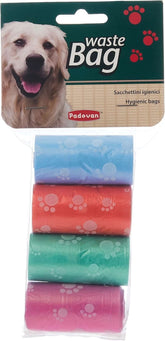 PADOVAN WASTE BAG, MIX COLOUR X 10